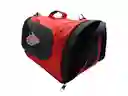  Morral Cargador Cabina Grande Para Mascotas [Rojo]