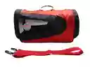  Morral Cargador Cabina Grande Para Mascotas [Rojo]