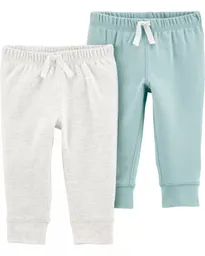 Carters Pantalones Jogger Para Bebeoriginal X2 Unidades 0 Meses