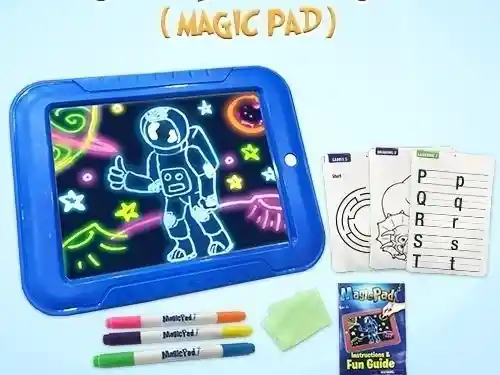 Tablero Led Magic Pad 8 Colores Dibujo 