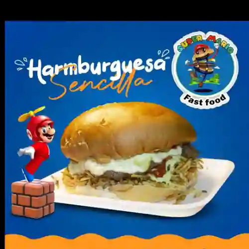 Hamburguesa Sencilla de Carne