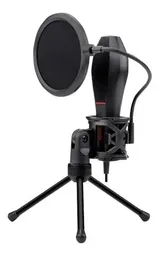 Micrófono Redragon Quazar Gm200 Streaming Negro