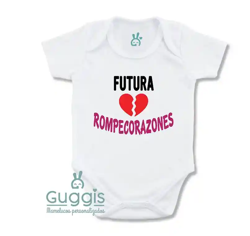 Futura Rompe Corazones (Body Mameluco) 3-6 MESES