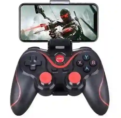 Control Bluetooth Celular Pc Gamepad Android Los Pc+ Soporte X3