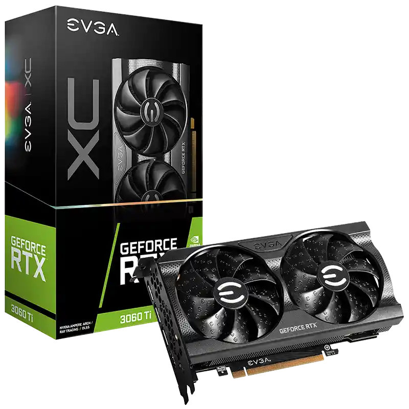 Tarjeta De Vídeo EVGA XC GeForce RTX 3060 Ti 8GB