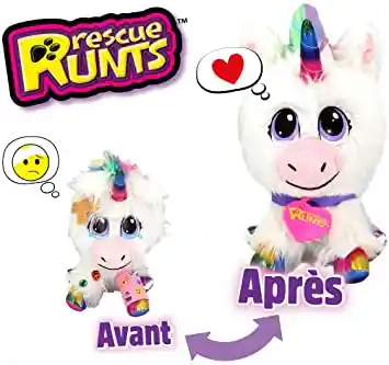 Rescue Runts Unicornio De Peluche