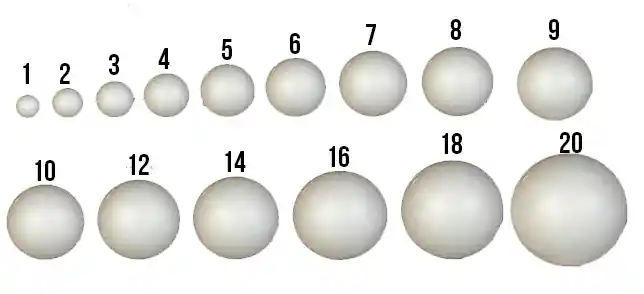 Bola Icopor #8
