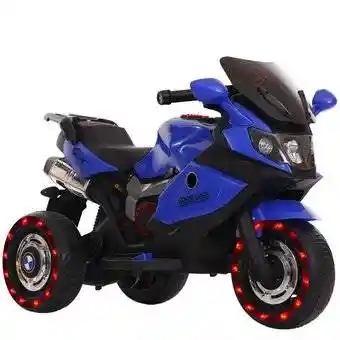 Moto Carro Recargable Electrica 6 AñoS Azul LB-5188