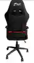 Rgb Silla Ergonomica Gamer Reclinable Giratoria Negra Jyr