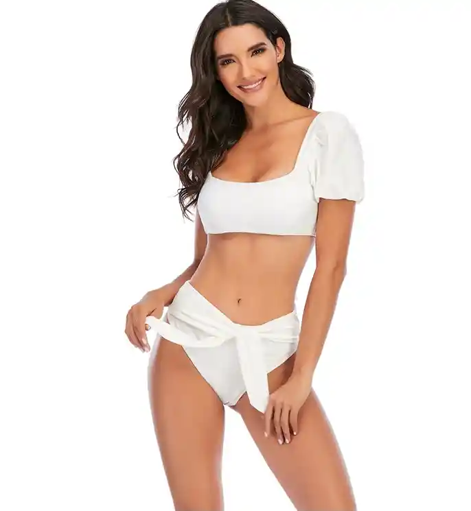 Bikini Bora talla M color blanco 