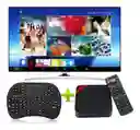 Tv Box Convierte En Smart Tv Ram 2gb Rom 16gb + Teclado Air