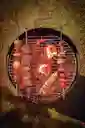 "Grill a Carbón Acero Inoxidable 40,8*74,9 Cm  Churrasco"