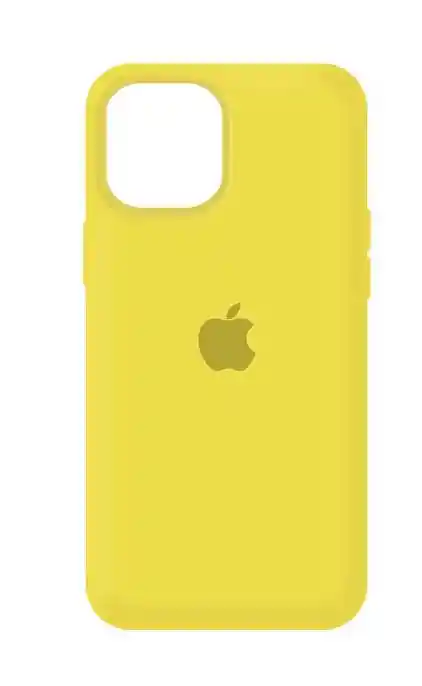 iPhone12 Silicone Case - Amarillo