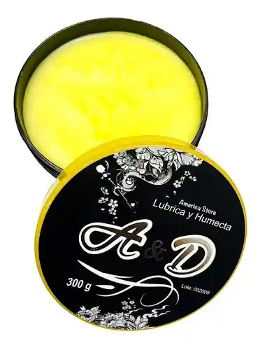 Crema A Y D 300 Gramos Lubrica Y Humecta Cuidado Del Tatuaje