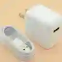 Cargador Para Iphone, Ipad O Ipod /10w/ Conector Lightning