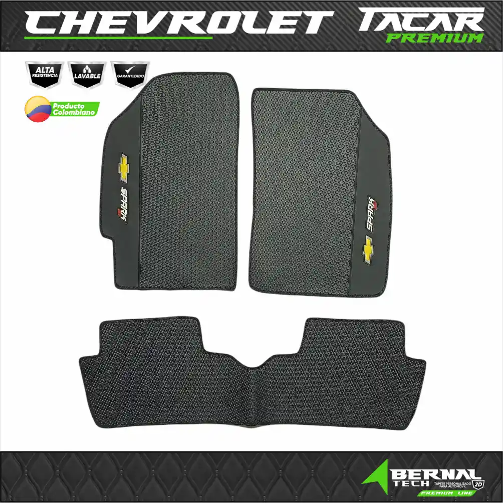 Tapetes Para Vehiculos Chevrolet Spark Gt 2012