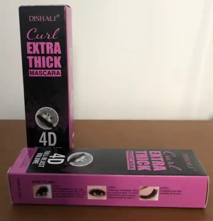 MASCARA PESTAÑINA 4D CURL EXTRA THICK X1