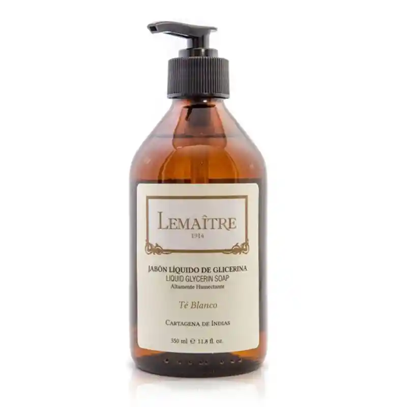 Lemaitre Jabón Líquido de Glicerina té Blanco