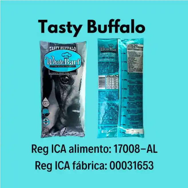 Whole Barf Bufalo por 500g