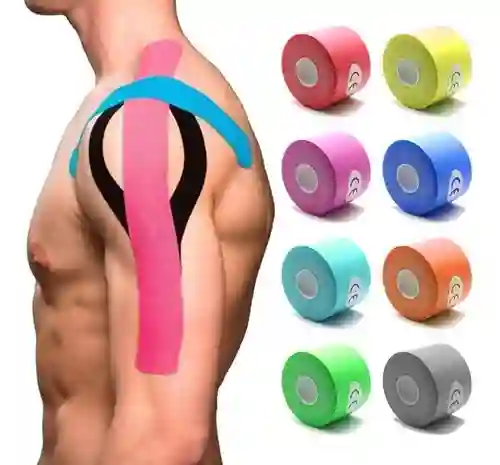Cinta Elastica Kinesiológica Terapéutica, Soporte Deporte