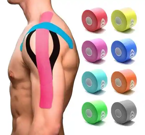Cinta Elastica Kinesiológica Terapéutica, Soporte Deporte