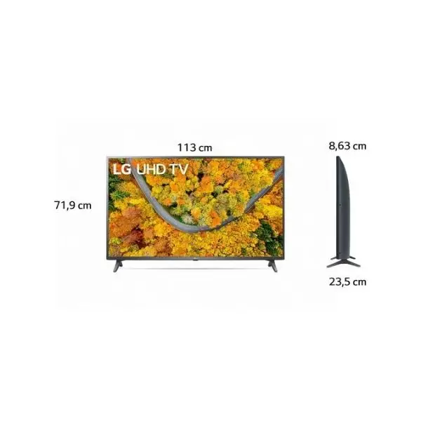 Lg Tv50" Pulgadas 126 Cm 50Up7500Psf 4K-Uhd Led Plano Smart Tv