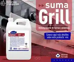 Suma Grill Desengrasante de Hornos y Parrillas