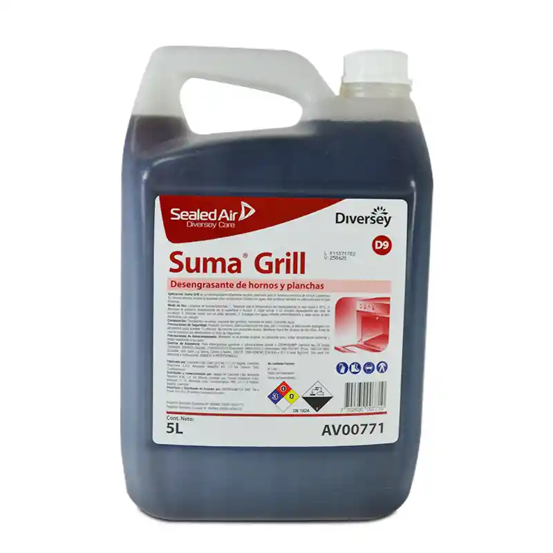 Suma Grill Desengrasante de Hornos y Parrillas