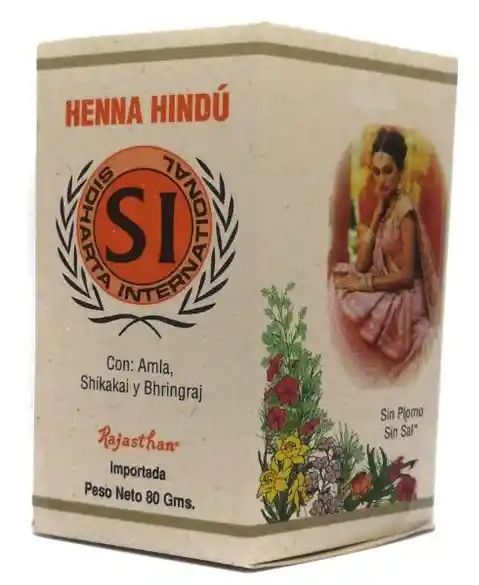 Henna Hindu Tinte Champaña Avellana