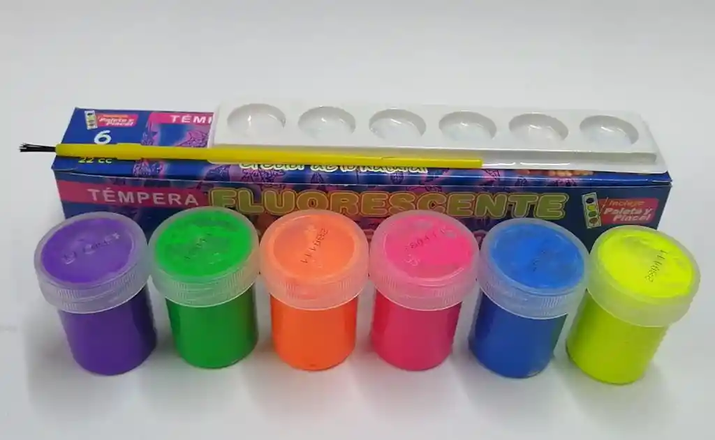 Tempera Fluorescente X6 Und