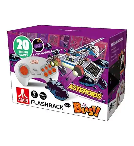 ATARI FLASBACK BLAST ASTEROIDS BUILT 20GAMES