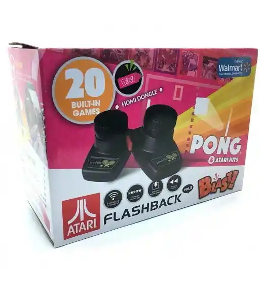 ATARI FLASHBACK BLAST PONG BUILT 20GAMES