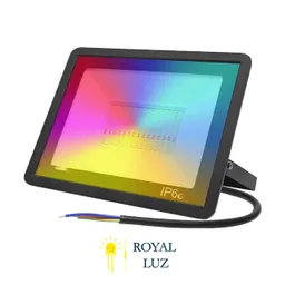 Refelctor Electrico 20w Luz Rgb.