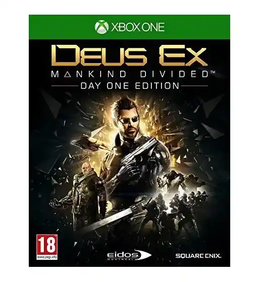  Deus Ex Mankind Divided Day One Edition  Xbox One 