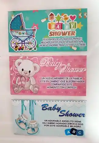 Lluvia de Sobres Baby Shower