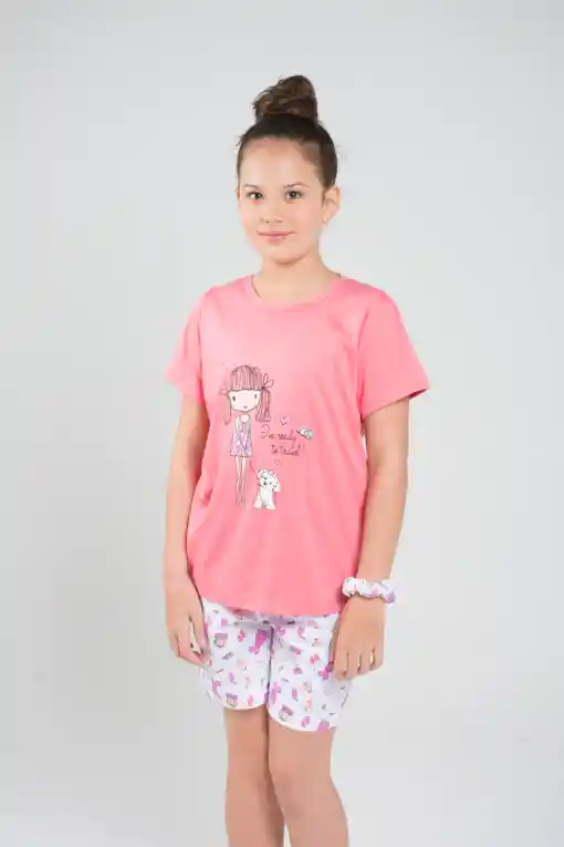 Combo X3 Pijama Niña Candy Talla 02 