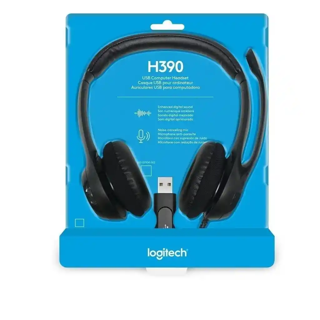 Logitech Diadema H390 Usb