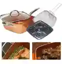  Sartén Cooper Cheff Cuadrada Cerámica Antiadherente