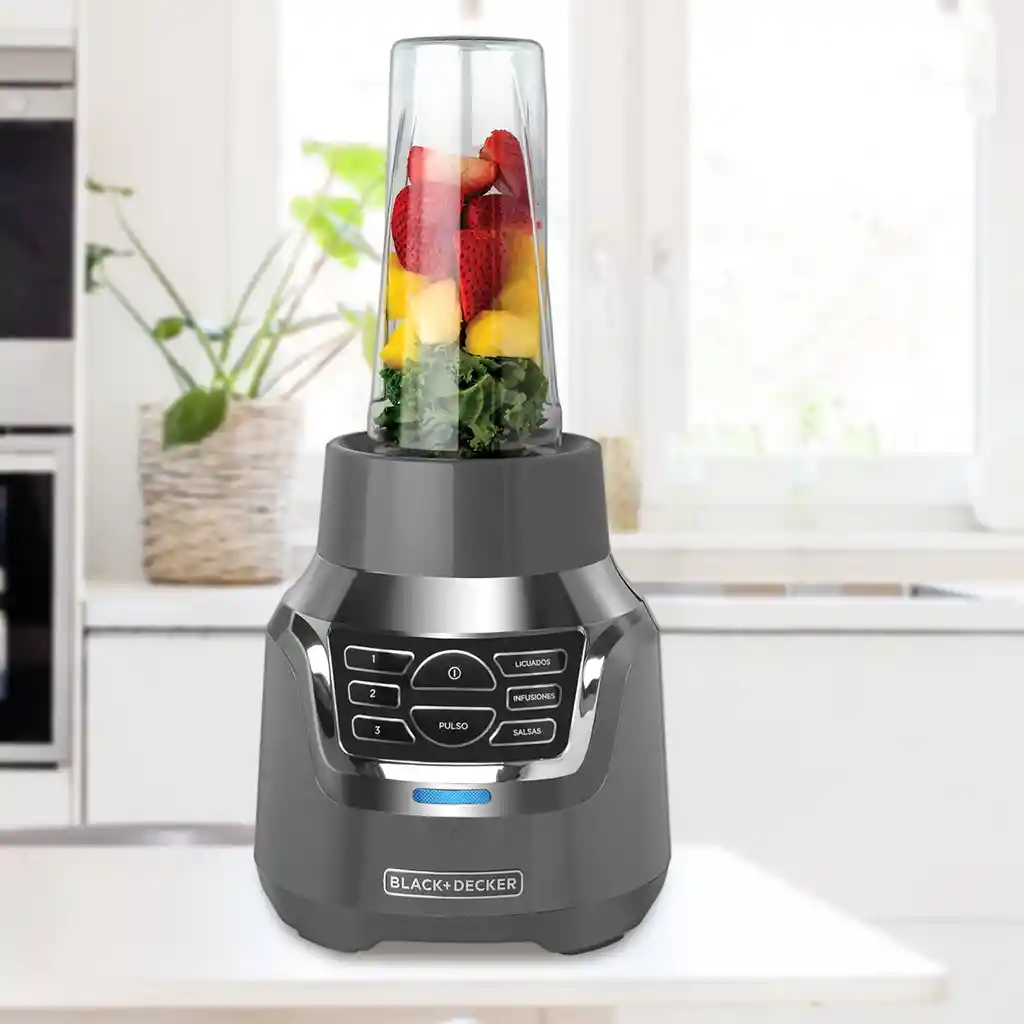  Licuadora  Black & Decker  Bl1350G Licuado Con Infusor 3 En 1 