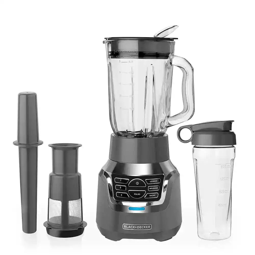  Licuadora  Black & Decker  Bl1350G Licuado Con Infusor 3 En 1 