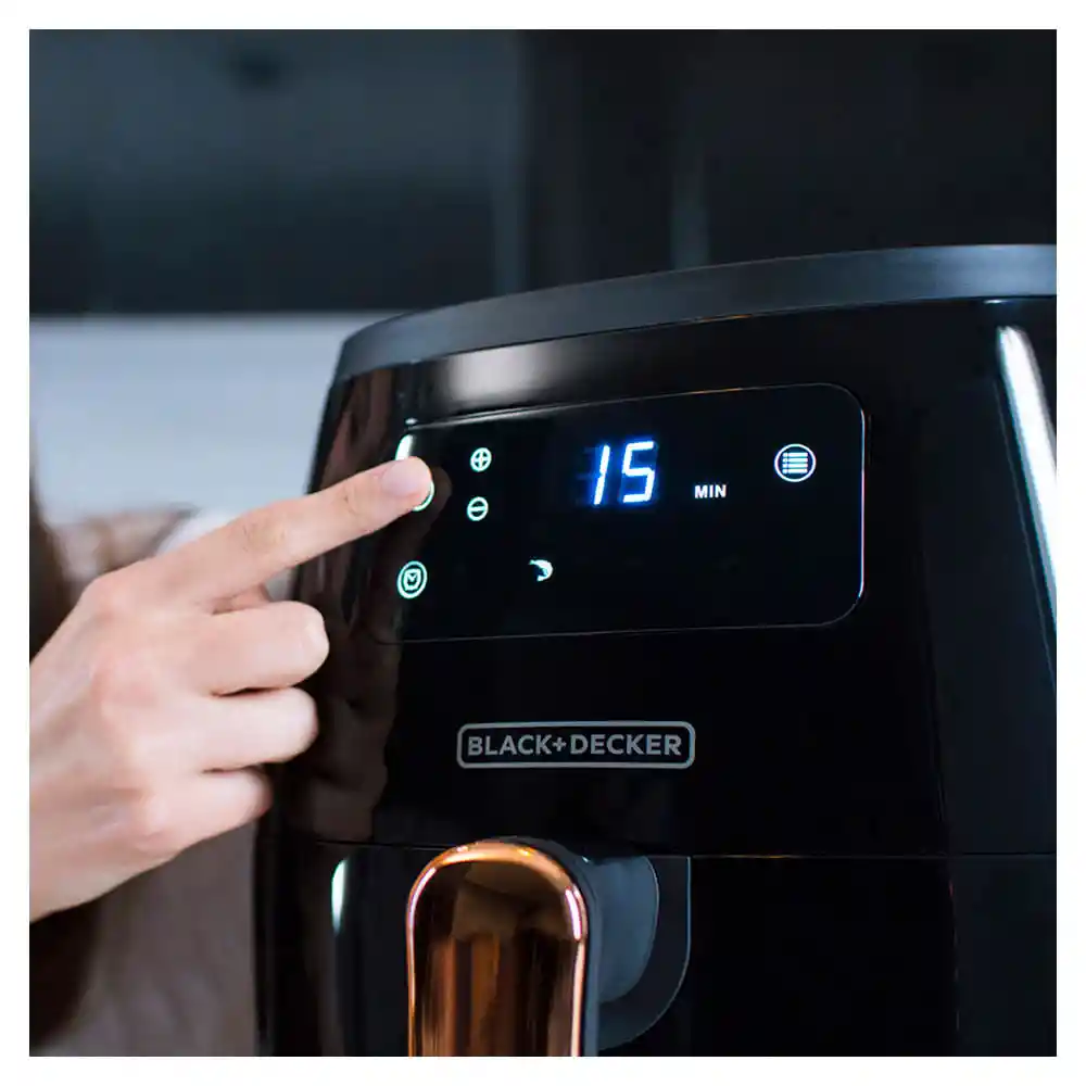  Freidora De Aire  Black & Decker  Digital Hfd5005B 