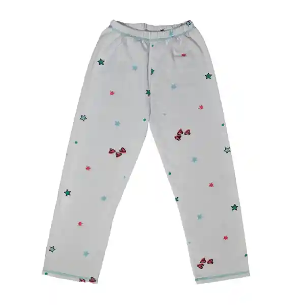 Pijama Niña Alicia Estampada Verde Menta Talla 06