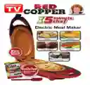  Sarten Electrico Red Copper Ceramica