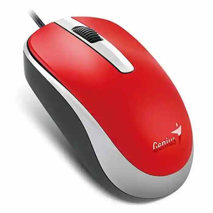 Genius Mouse Usb Dx-120 (Rojo)