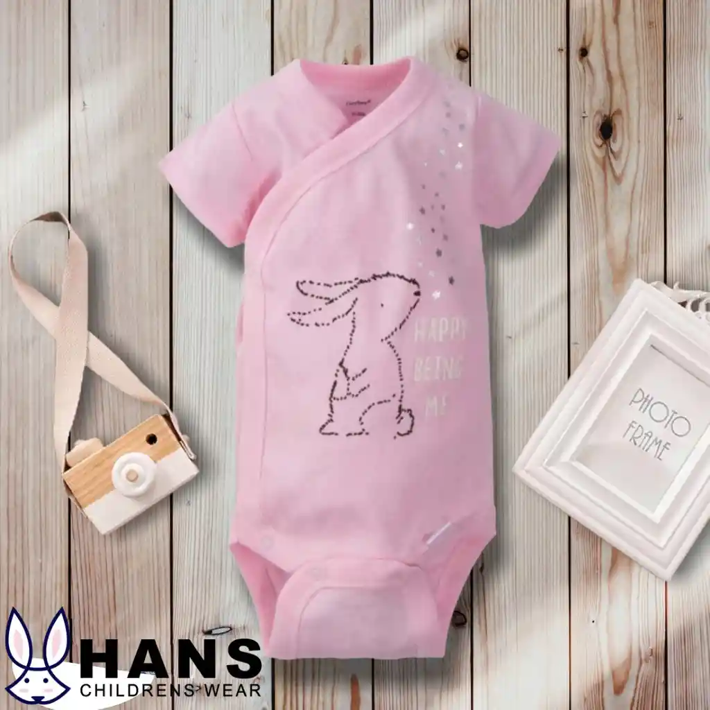 Bodies pack 2 Conejo niña - (Talla 3-6)