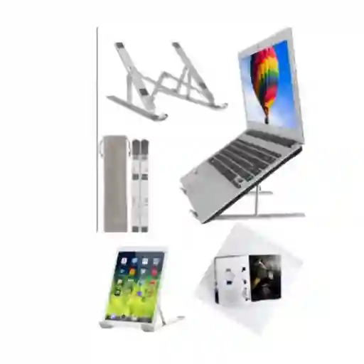 Soporte Aluminio Holder Portátil Laptop Ejecutivo Premium