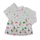 Pijama Niña Alicia Estampada Rosado Medio Talla 10