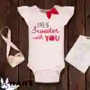 Bodies pack 2 Cherry niña - (Talla 3-6)
