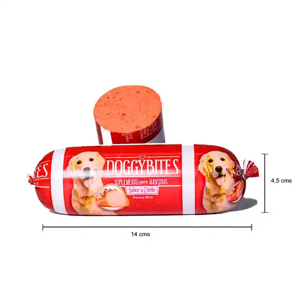 DOGGYBITES Salchichón de Cerdo para Perros 200 Gr