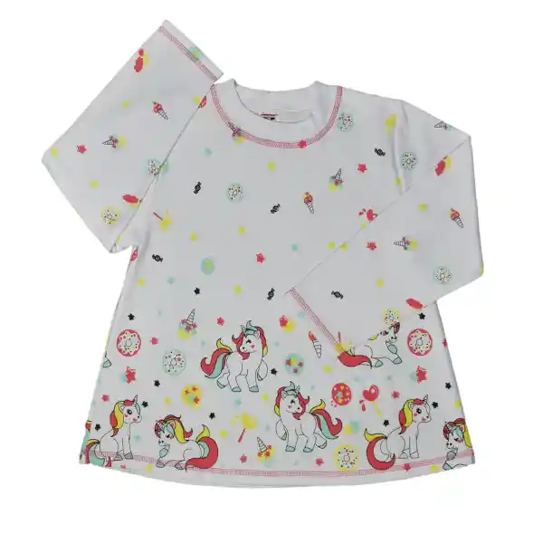 Pijama Niña Alicia Estampada Curuba Talla 12